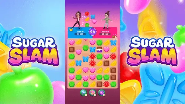 Sugar Slam Snapchat game